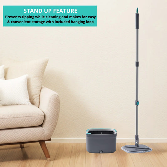 TrueClean Spin Mop and Bucket System