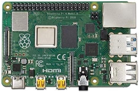 Raspberry Pi 4 Model B 2019 Quad Core 64 Bit WiFi Bluetooth (4GB)