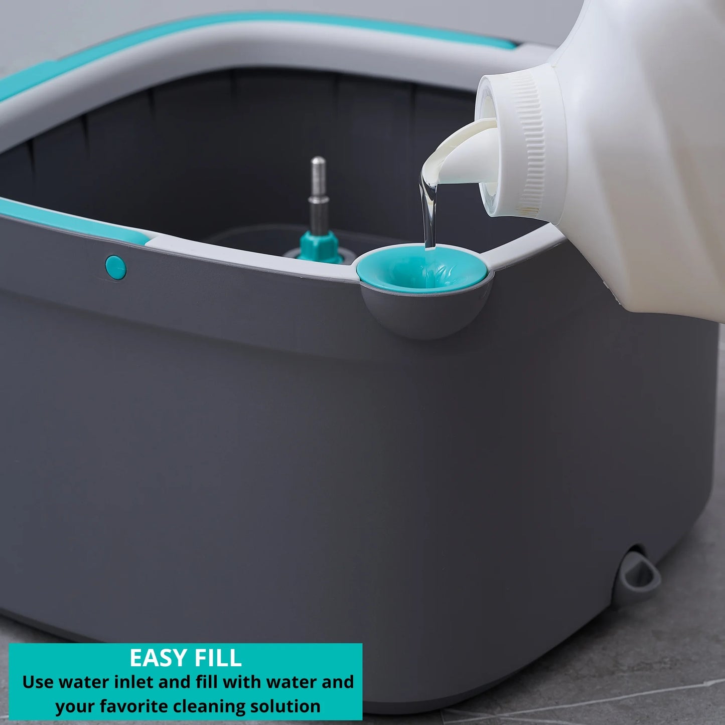 TrueClean Spin Mop and Bucket System