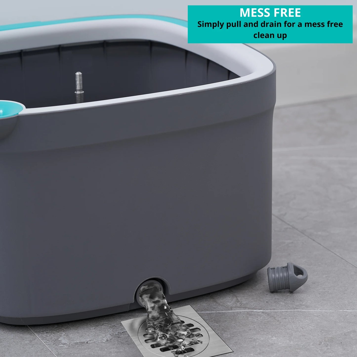 TrueClean Spin Mop and Bucket System