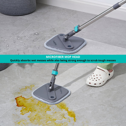 TrueClean Spin Mop and Bucket System