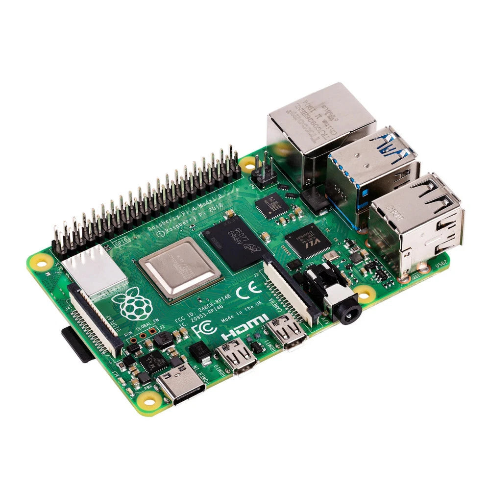 Raspberry Pi 4 Computer Model B 8GB Single Board Computer Suitable for Building Mini PC/Smart Robot/Game Console/Workstation/Media Center/Etc.