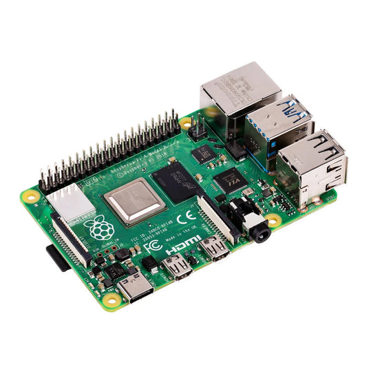Raspberry Pi 4 Computer Model B 8GB Single Board Computer Suitable for Building Mini PC/Smart Robot/Game Console/Workstation/Media Center/Etc.