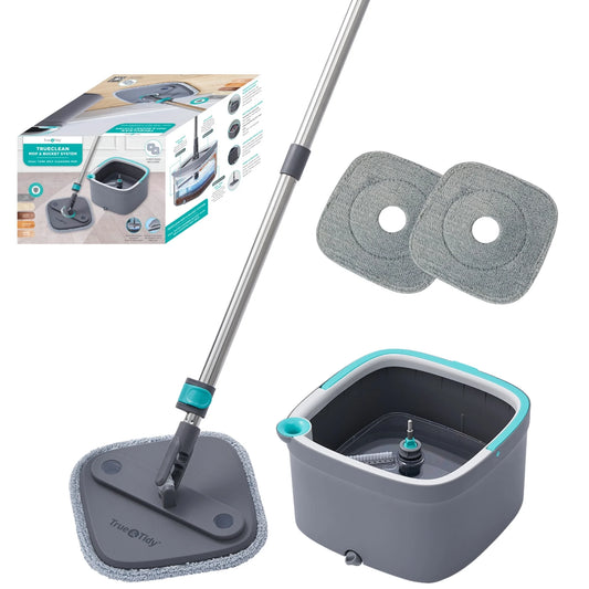 TrueClean Spin Mop and Bucket System