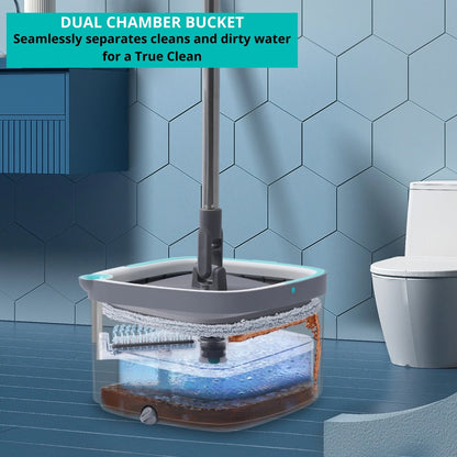 TrueClean Spin Mop and Bucket System