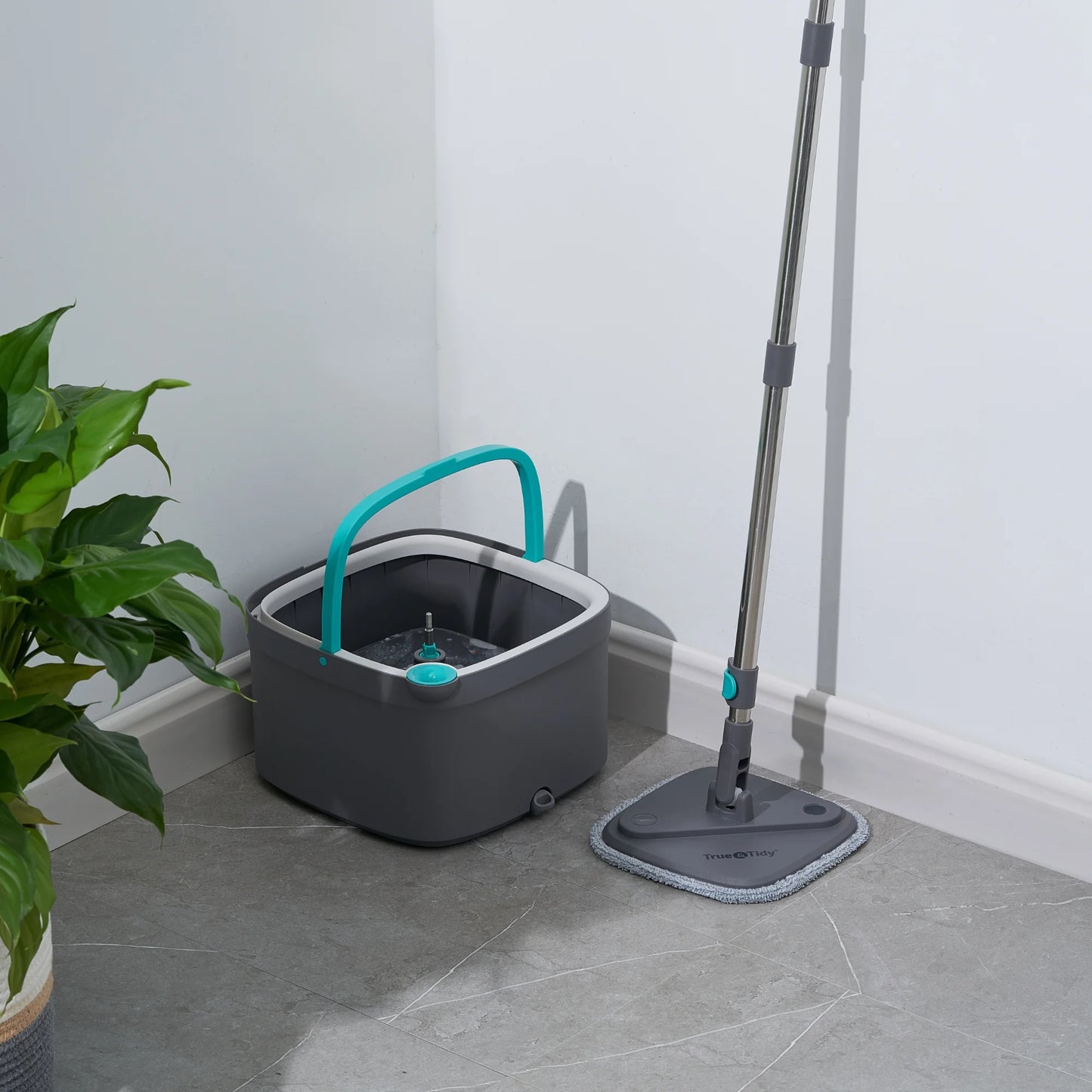 TrueClean Spin Mop and Bucket System